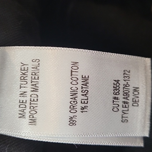 AGOLDE Black Devon Jeans 33x31 size 31 - Picture 8 of 9